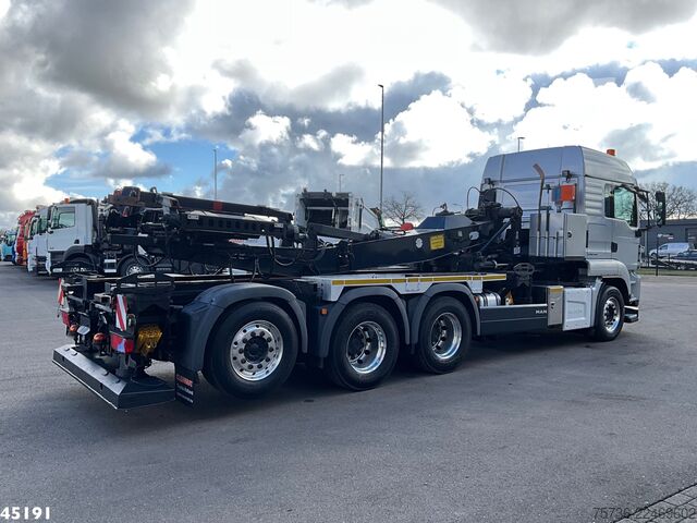 Konteineru pārvadājumi Man TGS 35.480 Euro 6 8x4 Deuringer Garagetransporter