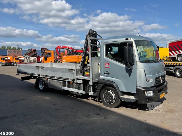 Autokrāna kravas automašīna Renault D 180 Hiab 3,8 Tonmeter Euro 6 Just 178.017 km!