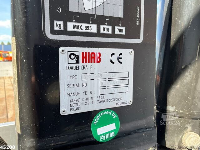 Žeriavové vozidlo Renault D 180 Hiab 3,8 Tonmeter Euro 6 Just 178.017 km!