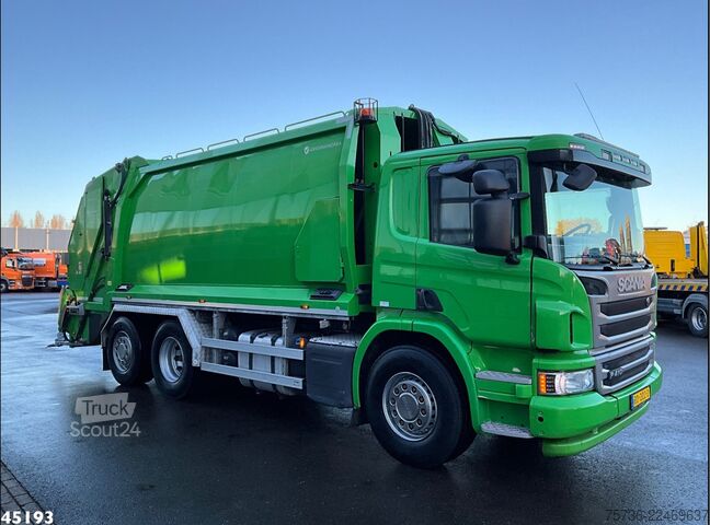 Atkritumu savākšanas transportlīdzeklis Scania P410 Euro 6 Geesink / Norba MF300, 21m³
