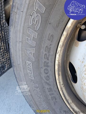 انزلاق القماش المشمع Mercedes-Benz Actros 2548