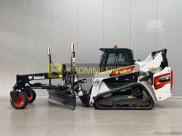 Crawler loader Bobcat T 76 + Laser Grader 244 cm