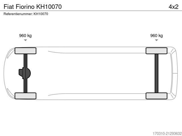Kombi z wysokim dachem Fiat Fiorino