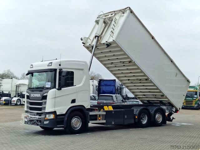 Benne Scania R500 NGS 6x2 - Food tipper 4 compartments - Loa...