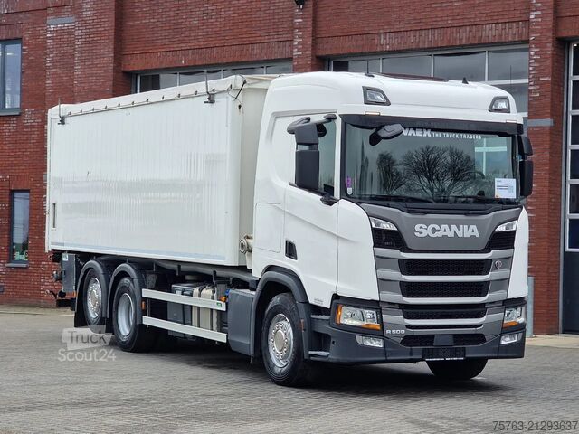 Benne Scania R500 NGS 6x2 - Food tipper 4 compartments - Loa...