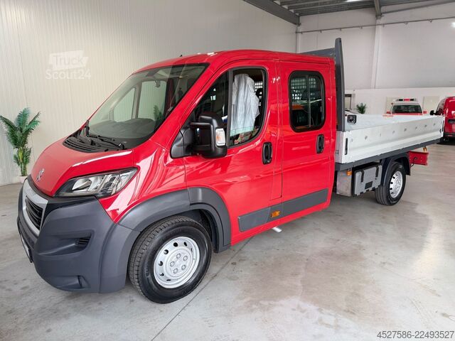 Furgoneta pick-up PEUGEOT Boxer MAXI Pritsche Doka 435 L4 130*61.000KM*TÜV