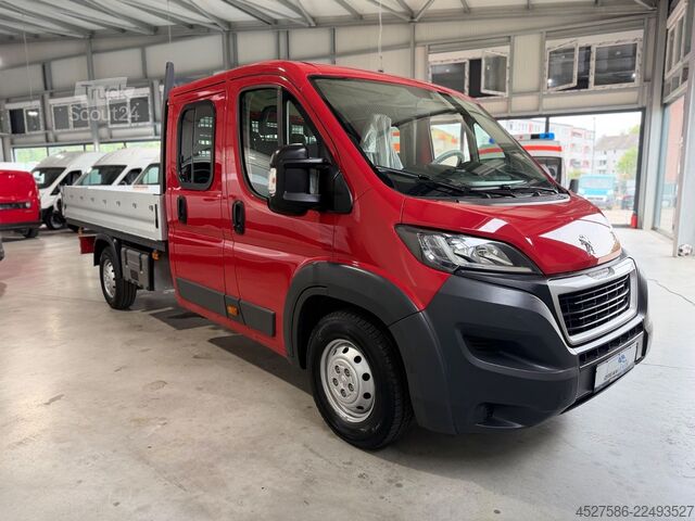 Furgoneta pick-up PEUGEOT Boxer MAXI Pritsche Doka 435 L4 130*61.000KM*TÜV