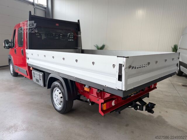 Furgoneta pick-up PEUGEOT Boxer MAXI Pritsche Doka 435 L4 130*61.000KM*TÜV
