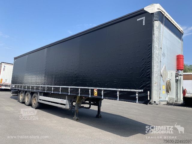 مقطورة نصفية مفتوحة مع قماش مشمع Schmitz Cargobull Semitrailer Curtainsider Standard