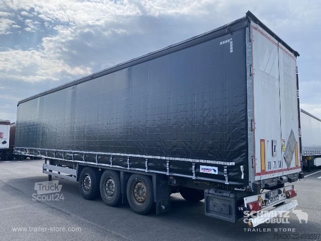مقطورة نصفية مفتوحة مع قماش مشمع Schmitz Cargobull Semitrailer Curtainsider Standard