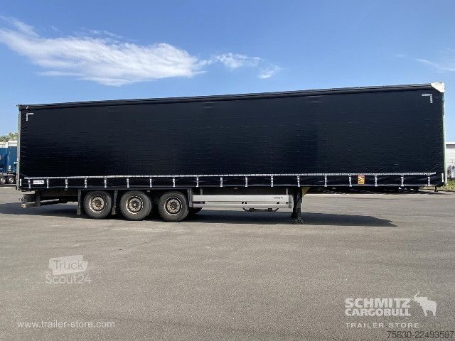 مقطورة نصفية مفتوحة مع قماش مشمع Schmitz Cargobull Semitrailer Curtainsider Standard