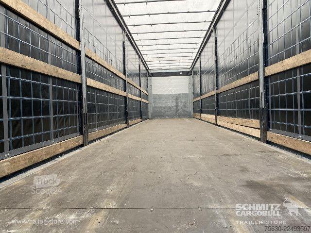 مقطورة نصفية مفتوحة مع قماش مشمع Schmitz Cargobull Semitrailer Curtainsider Standard