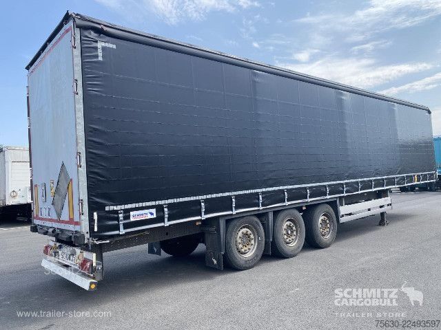 مقطورة نصفية مفتوحة مع قماش مشمع Schmitz Cargobull Semitrailer Curtainsider Standard