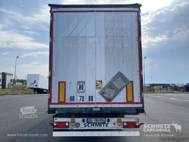 مقطورة نصفية مفتوحة مع قماش مشمع Schmitz Cargobull Semitrailer Curtainsider Standard