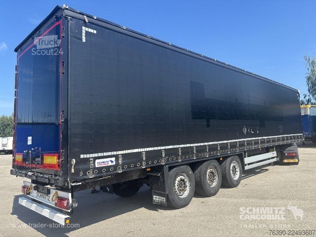 Open oplegger met zeil Schmitz Cargobull Semitrailer Curtainsider Standard