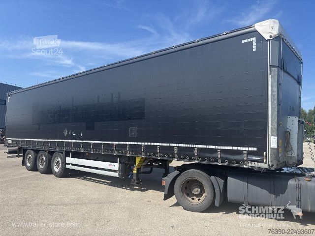 Open oplegger met zeil Schmitz Cargobull Semitrailer Curtainsider Standard
