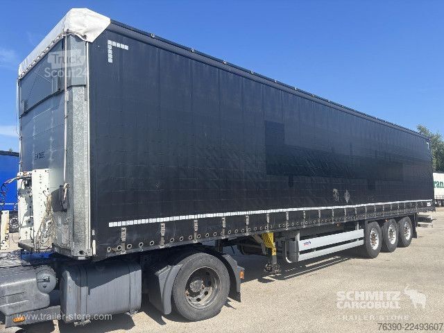 Open oplegger met zeil Schmitz Cargobull Semitrailer Curtainsider Standard
