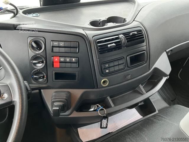 Dėžinis sunkvežimis MERCEDES-BENZ Atego 1530 L 7.3m Koffer LBW 1.5t 2 Betten AHK