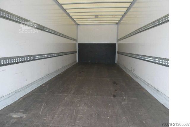 Dėžinis sunkvežimis MERCEDES-BENZ Atego 1530 L 7.3m Koffer LBW 1.5t 2 Betten AHK