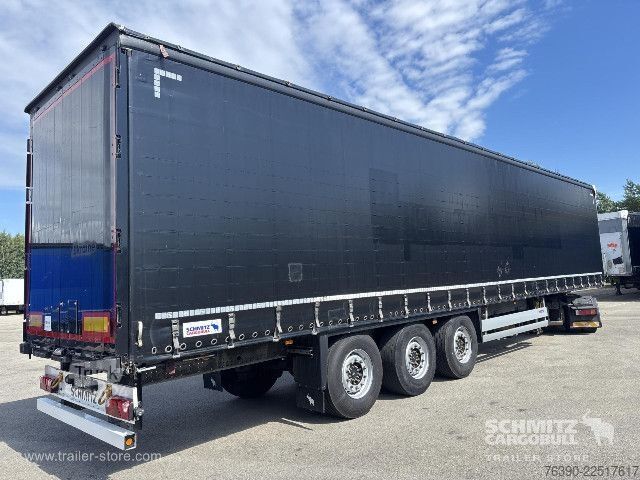 Atvira puspriekabė su tentu Schmitz Cargobull Semitrailer Curtainsider Standard