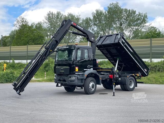 Kipper MAN TGM 18.320 MAN TGM 18.320 4x4 Euro6e Hiab X Hid...
