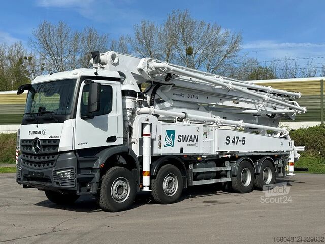 Blender Mercedes-Benz Arocs 4142 Mercedes-Benz Arocs 5 4542 8x4 SWAN ...