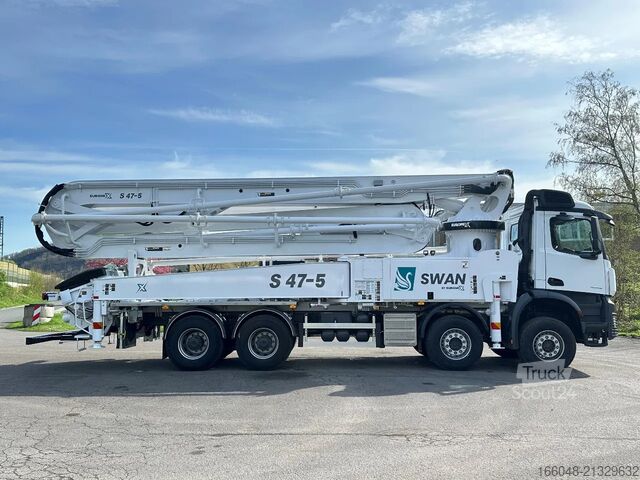 Blender Mercedes-Benz Arocs 4142 Mercedes-Benz Arocs 5 4542 8x4 SWAN ...