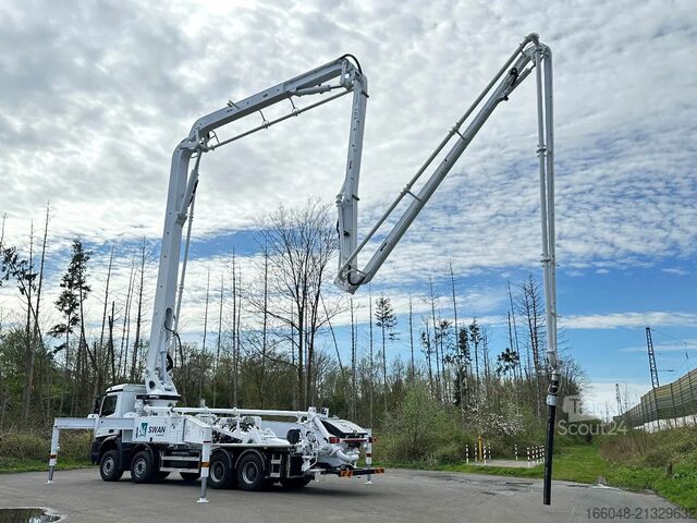 Blender Mercedes-Benz Arocs 4142 Mercedes-Benz Arocs 5 4542 8x4 SWAN ...