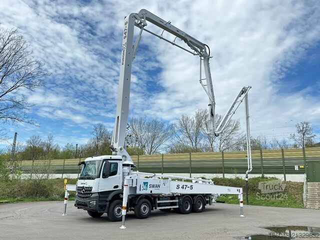 Blender Mercedes-Benz Arocs 4142 Mercedes-Benz Arocs 5 4542 8x4 SWAN ...