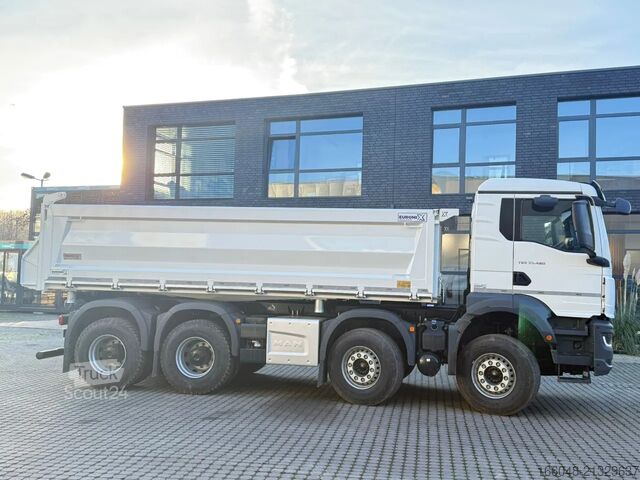 Kipper MAN TGS 35.480 MAN TGS 35.480 8x4 EuromixMTP 3-Seit...