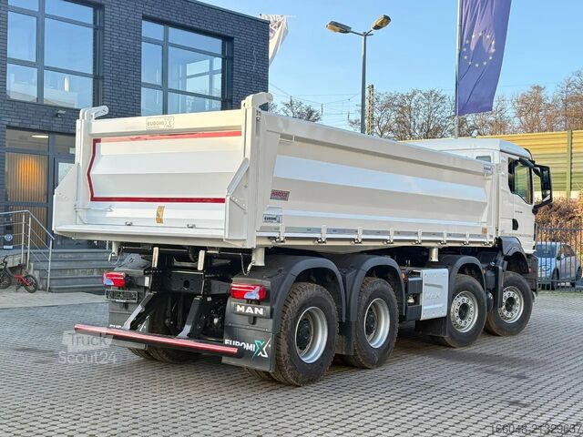 Kipper MAN TGS 35.480 MAN TGS 35.480 8x4 EuromixMTP 3-Seit...