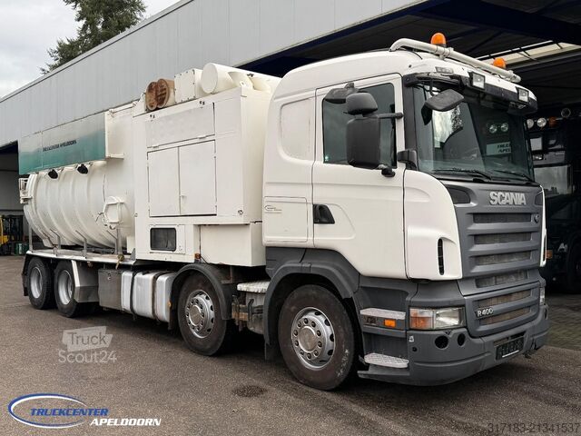 Kolkenzuiger Scania R400 8x4, Handgeschakeld, DISAB (not full funct...