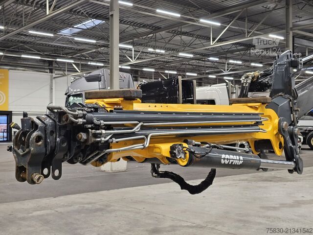 Laadplatform Mercedes-Benz AROCS 3253 8x8 / 65 t/m CRANE + JIB + WINCH / K...