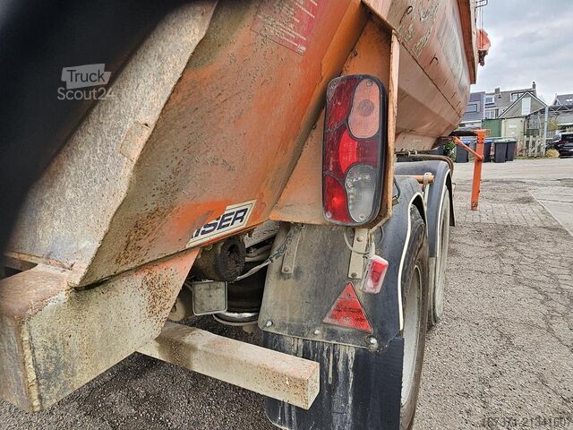 Benne ROBUSTE KAISER. S3302G37 | TIPPER| STEEL CHASSIS STEEL BOX|SAF ...
