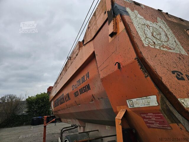 Benne ROBUSTE KAISER. S3302G37 | TIPPER| STEEL CHASSIS STEEL BOX|SAF ...