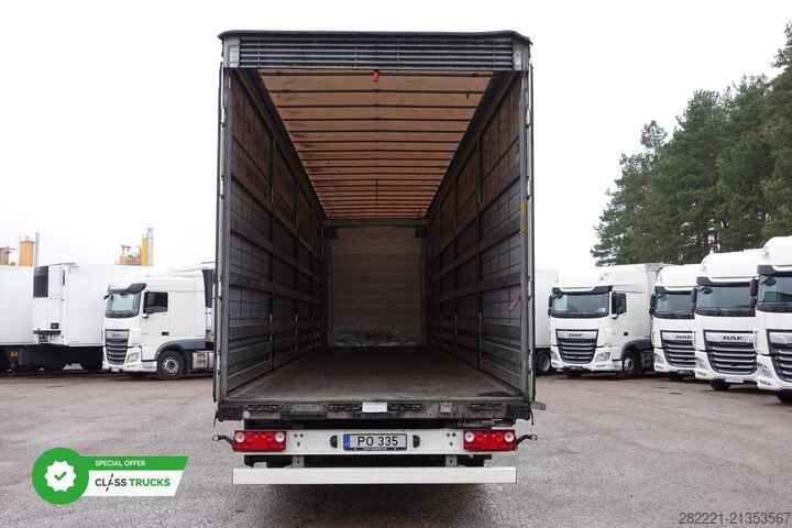 Odprta polprikolica s ponjavo SCHMITZ CARGOBULL SCS24/L Varios