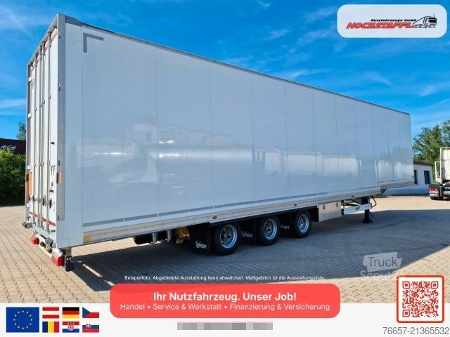 Dėžinė puspriekabė TALSON TAG/TAL