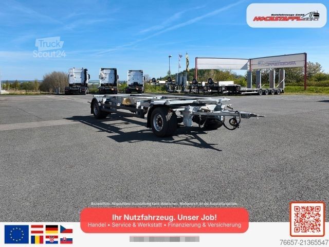 Vaihdettavalla alustalla varustettu perävaunu WEB-TRAILER WF/W-18 445/45 19,5