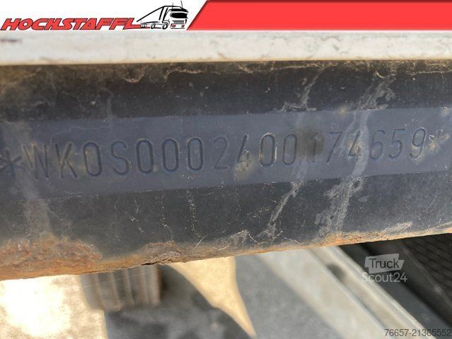 Öppen semitrailer med kapell KÖGEL / Pritschensattelanhänger / S24P90/1100