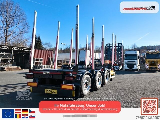 Baļķu puspiekabe DOLL LOGO 10X