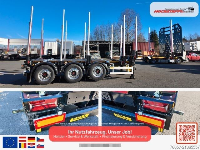 Baļķu puspiekabe DOLL LOGO 10X