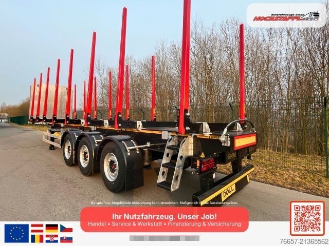 Baļķu puspiekabe DOLL LOGO 12X