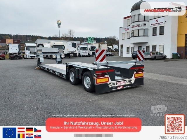 Nízkoložný návěs MAX Trailer Type 510 Pendelachse