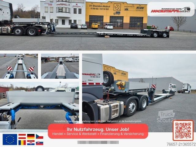 Nízkoložný návěs MAX Trailer Type 510 Pendelachse