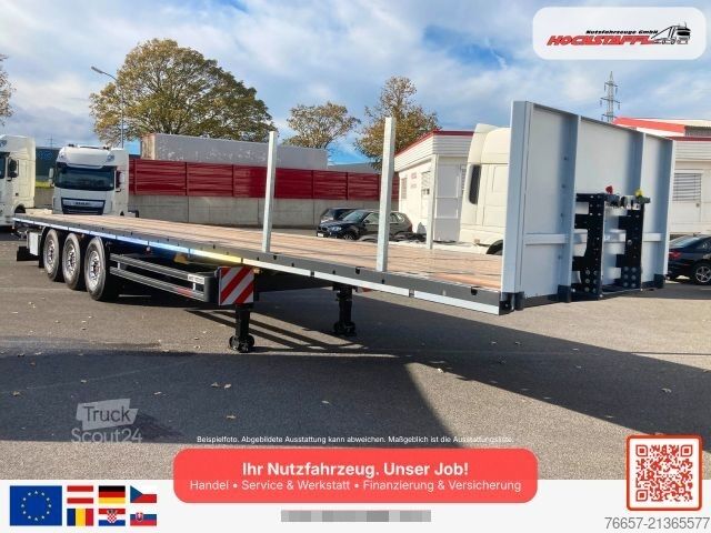 Semiremorcă cu platformă de lucru WEB-TRAILER PRSH27 Plateauauflieger