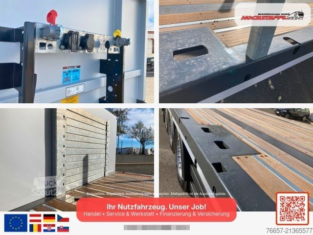 Semiremorcă cu platformă de lucru WEB-TRAILER PRSH27 Plateauauflieger