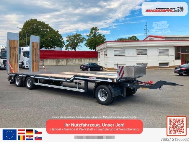 Remorque porte-engins surbaissée  MAX Trailer 600