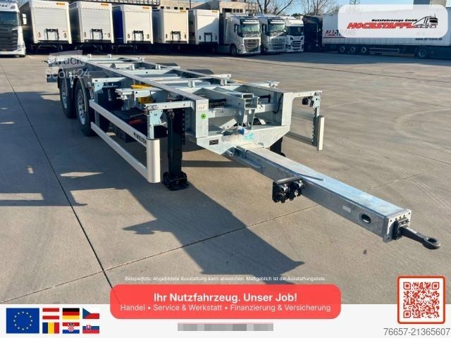 Remorcă cu șasiu interschimbabil WIELTON Zentralachswechselanhänger