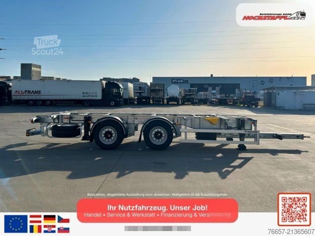 Remorcă cu șasiu interschimbabil WIELTON Zentralachswechselanhänger