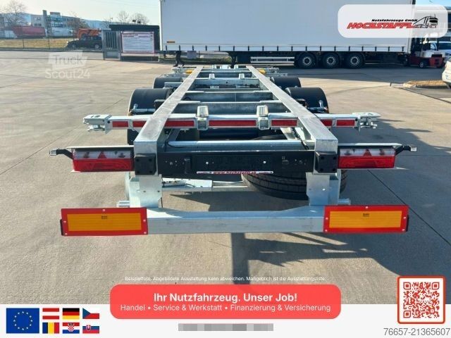 Remorcă cu șasiu interschimbabil WIELTON Zentralachswechselanhänger